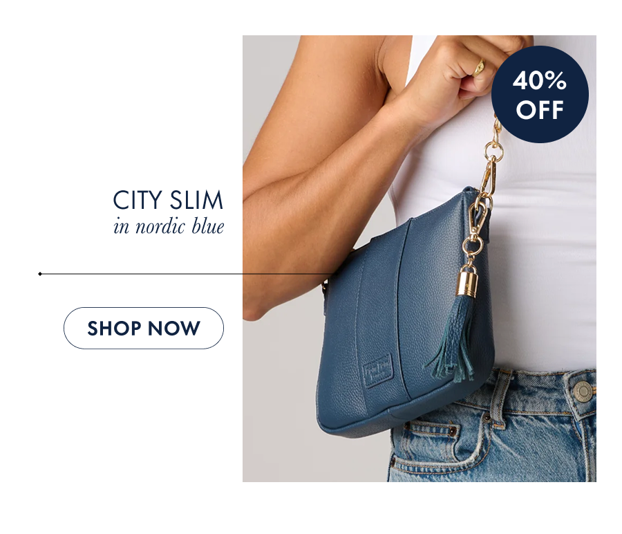 City Slim in nordic blue
