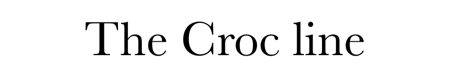 The Croc line