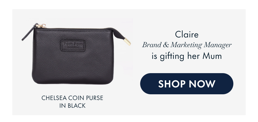 Chelsea Coin Purse in Black