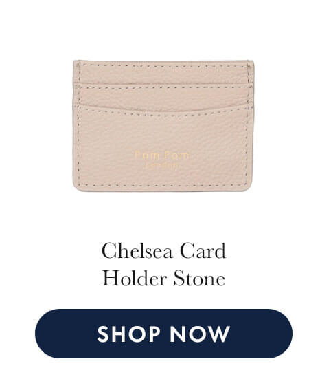 Chelsea Card Holder Stone
