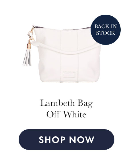 Lambeth Bag Off White