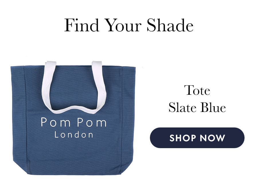 Tote Slate Blue