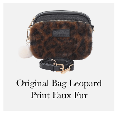 Original Bag Leopard Print Faux Fur