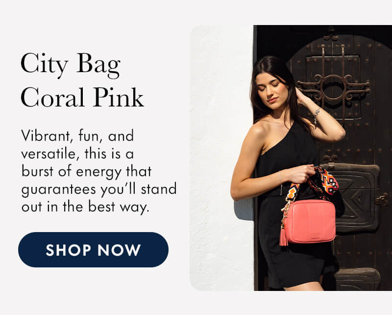 City Bag Coral Pink