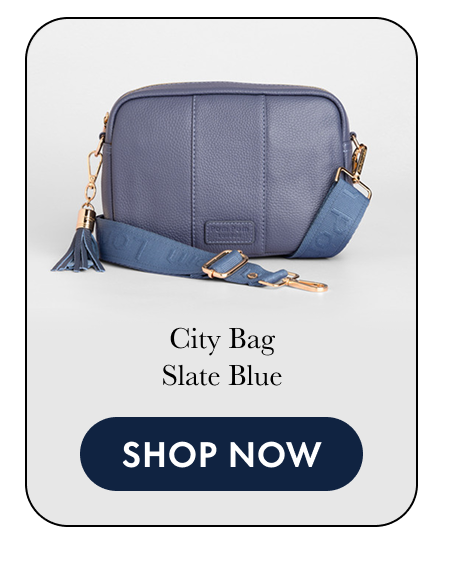 City Bag Slate Blue