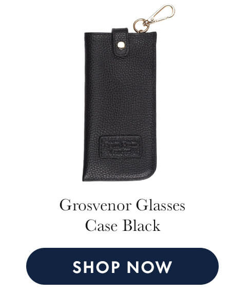 Grosvenor Glasses Case Black