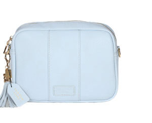 POM POM LONDON CITY BAG ICE BLUE