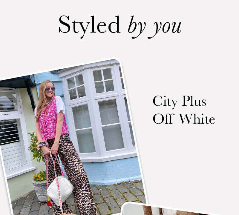 City Plus Bag Off White