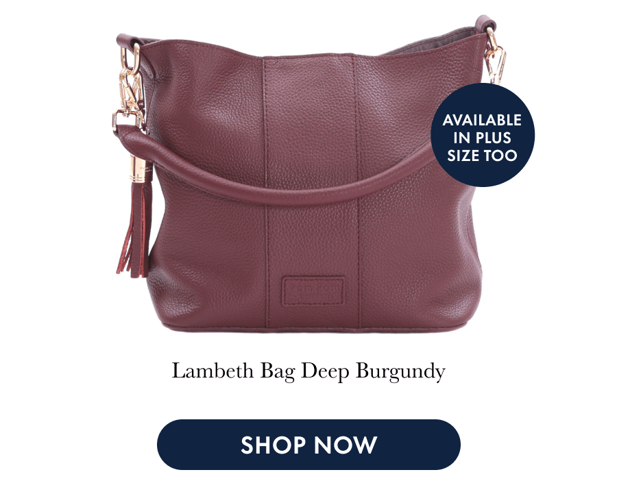 Lambeth Bag Deep Burgundy