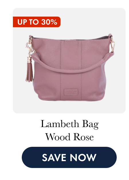 Lambeth Bag Wood Rose