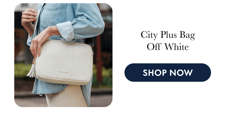 City Plus Bag Off White