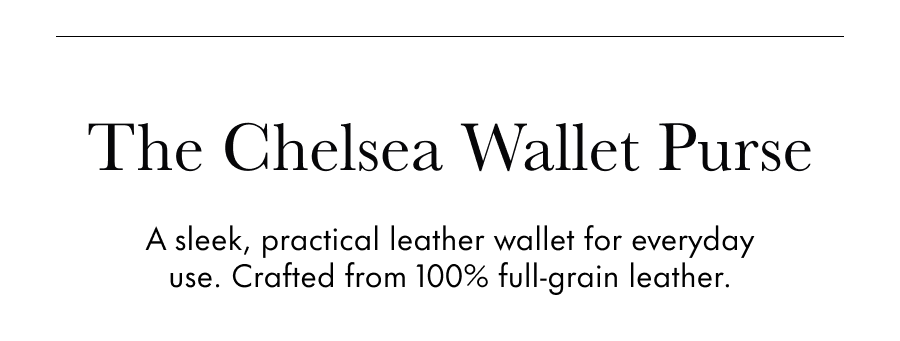 The Chelsea Wallet Purse