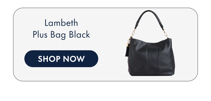 Lambeth Plus Bag Black