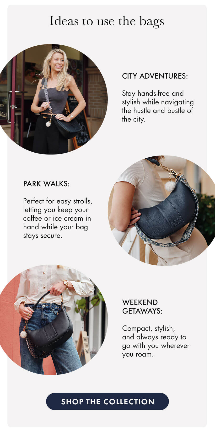 Ideas to use the bags 