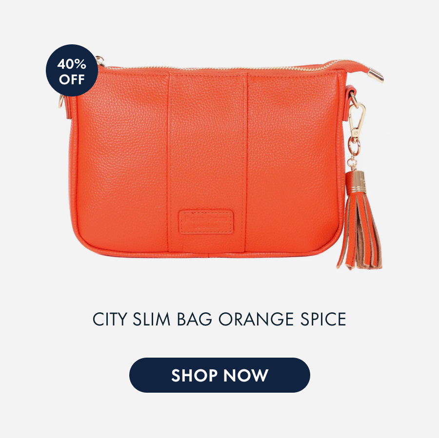 City Slim Bag orange