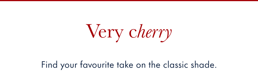 Very cherry