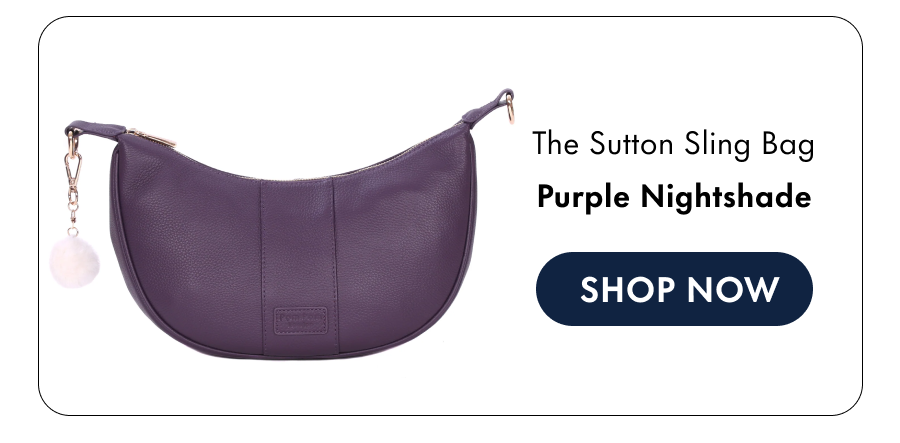 The Sutton Sling Bag Purple Nightshade