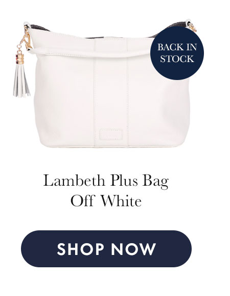 Lambeth Plus Bag Off White