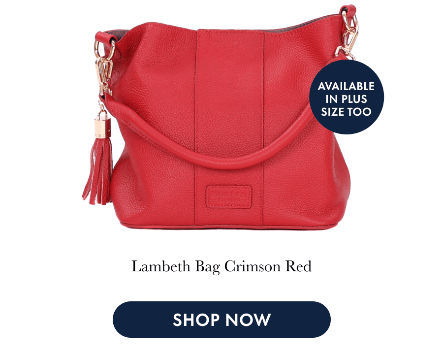 Lambeth Bag Crimson Red