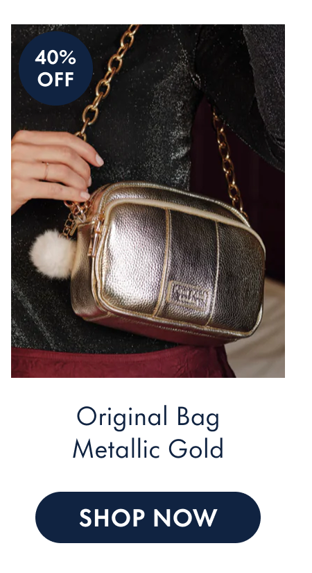 Original Bag Metallic Gold