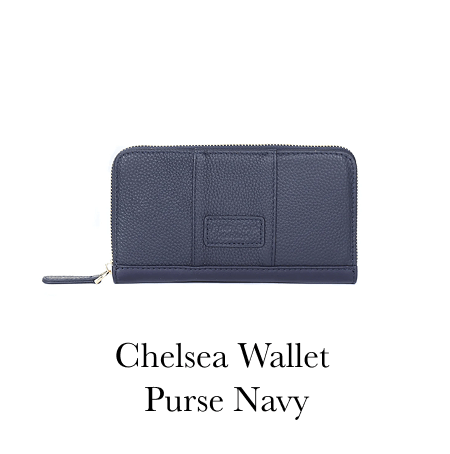 Chelsea Wallet Purse Navy