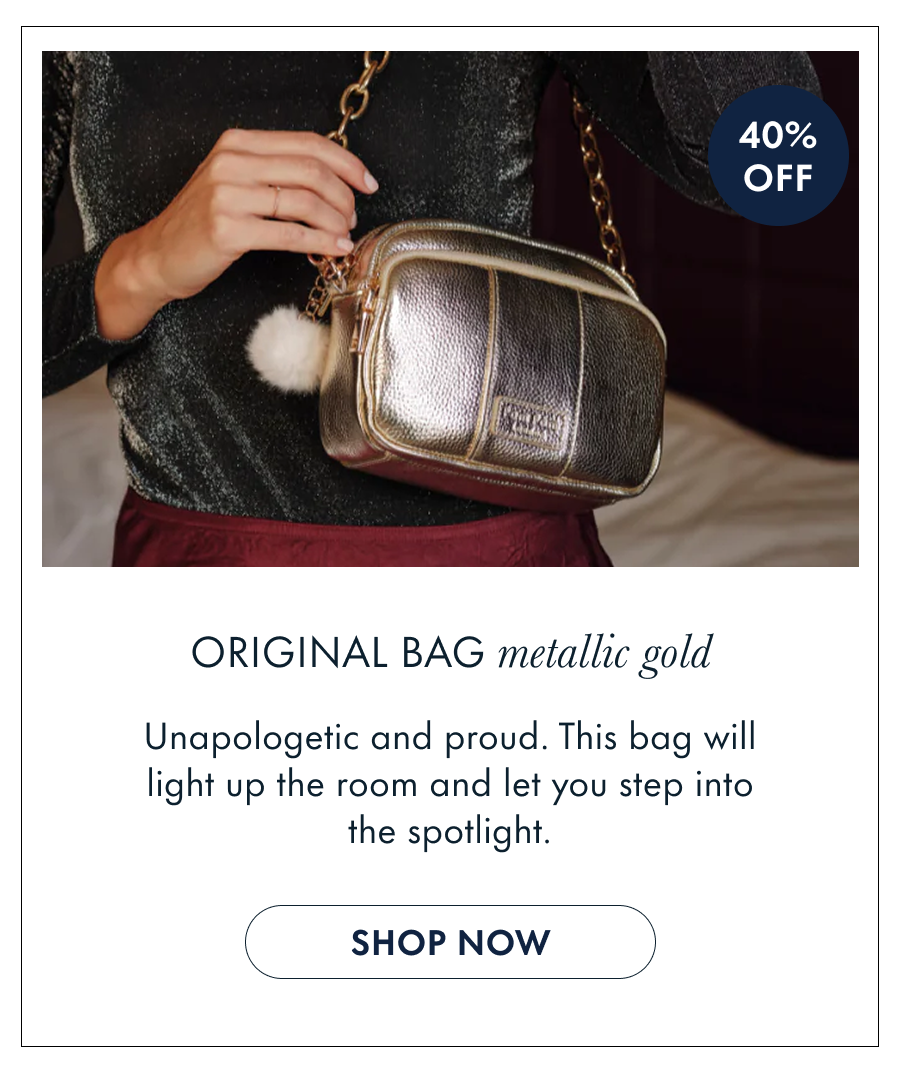 Original Bag metallic gold