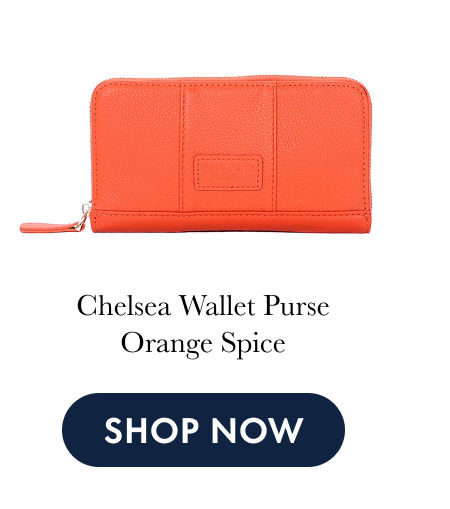 Wallet Purse Orange Spice