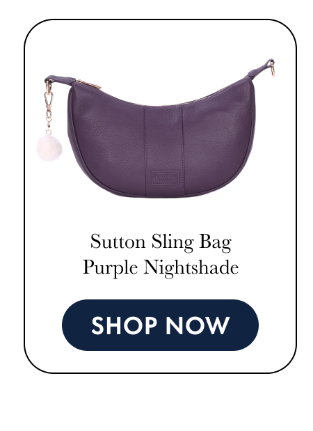 Sutton Sling Bag Purple Nightshade