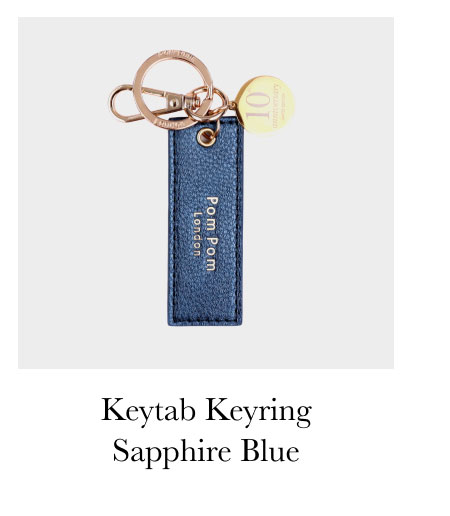Keytab Keyring Sapphire Blue