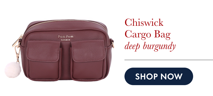Chiswick Cargo Bag deep burgundy