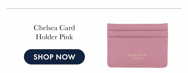 Chelsea Card Holder Pink