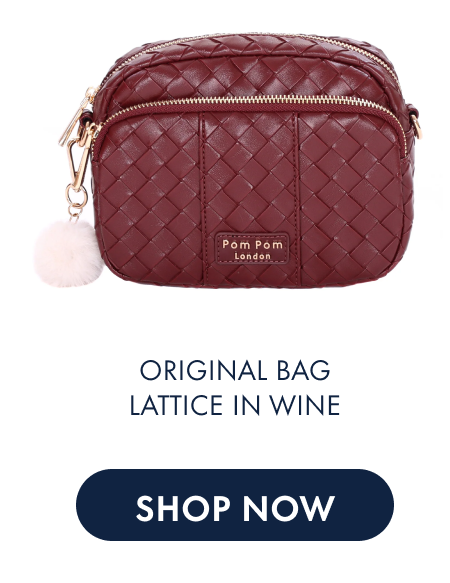 Original Bag Lattice in Wine