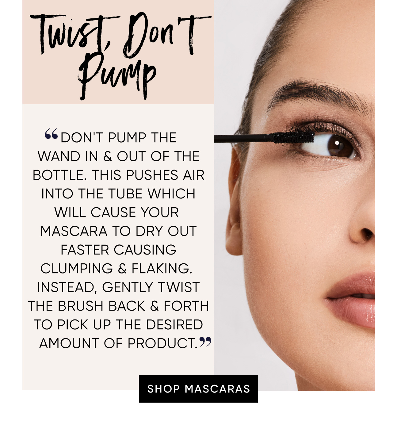 Trish's tips for applying mascara like a pro Trish McEvoy