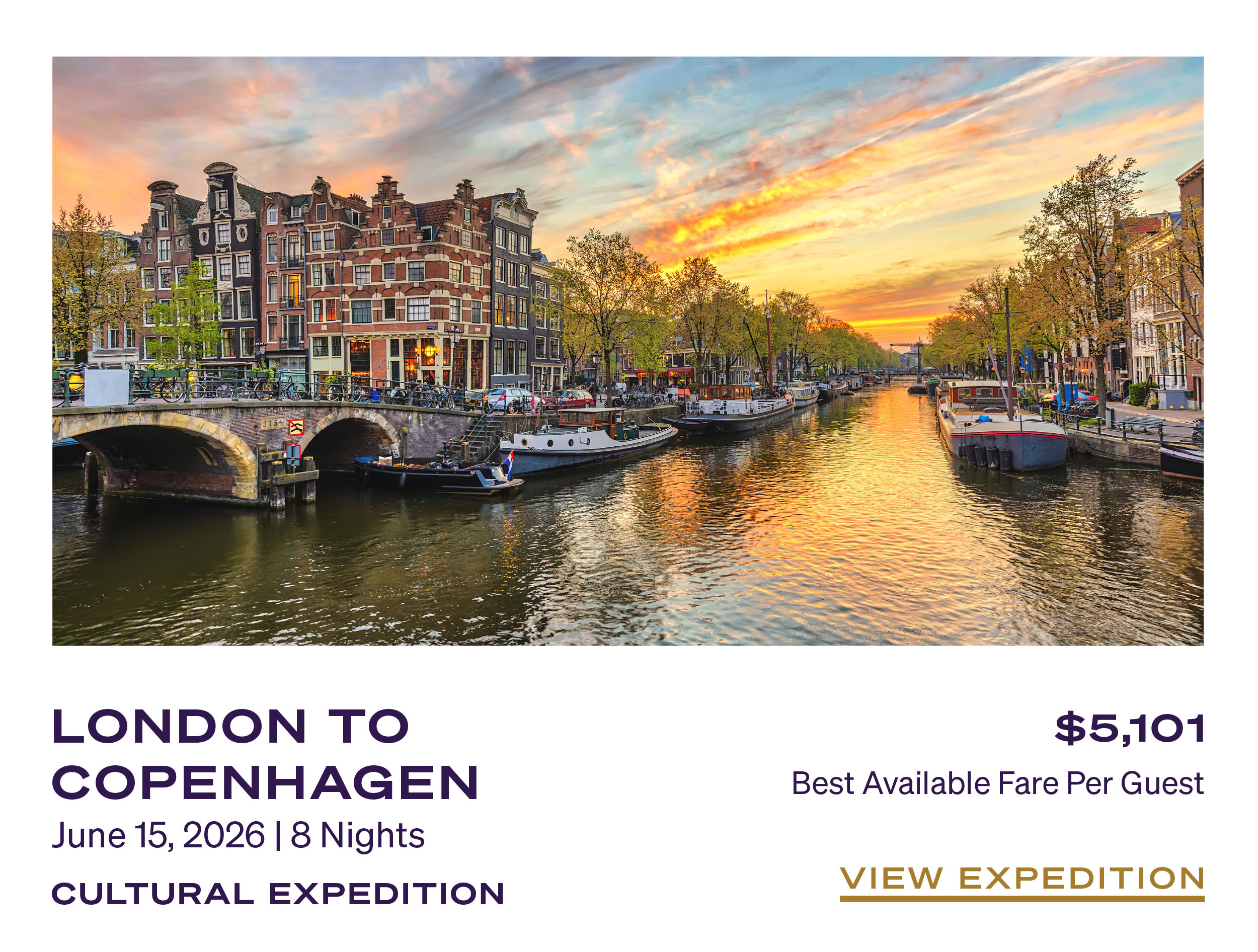 London to Copenhagen June 15, 2026 | 8 Nights