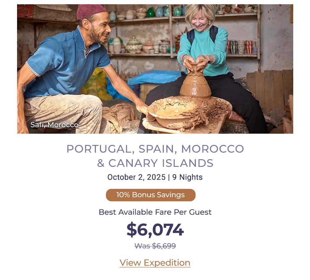 PORTUGAL, SPAIN, MOROCCO & CANARY ISLANDS October 2, 2025 | 9 Nights