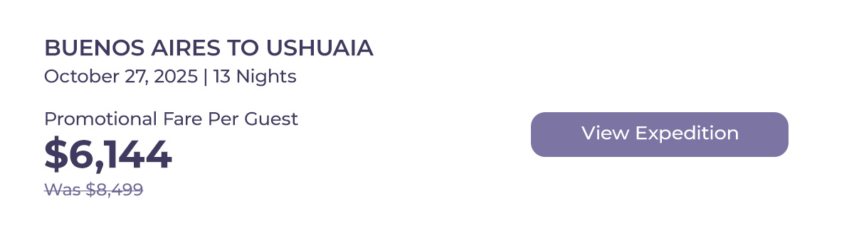 FALKLANDS & CHILEAN FJORDS October 27, 2025 | 13 Nights