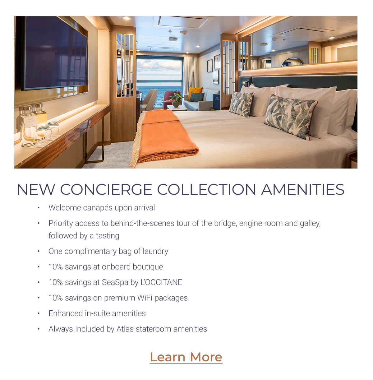 NEW CONCIERGE COLLECITON AMENITIES
