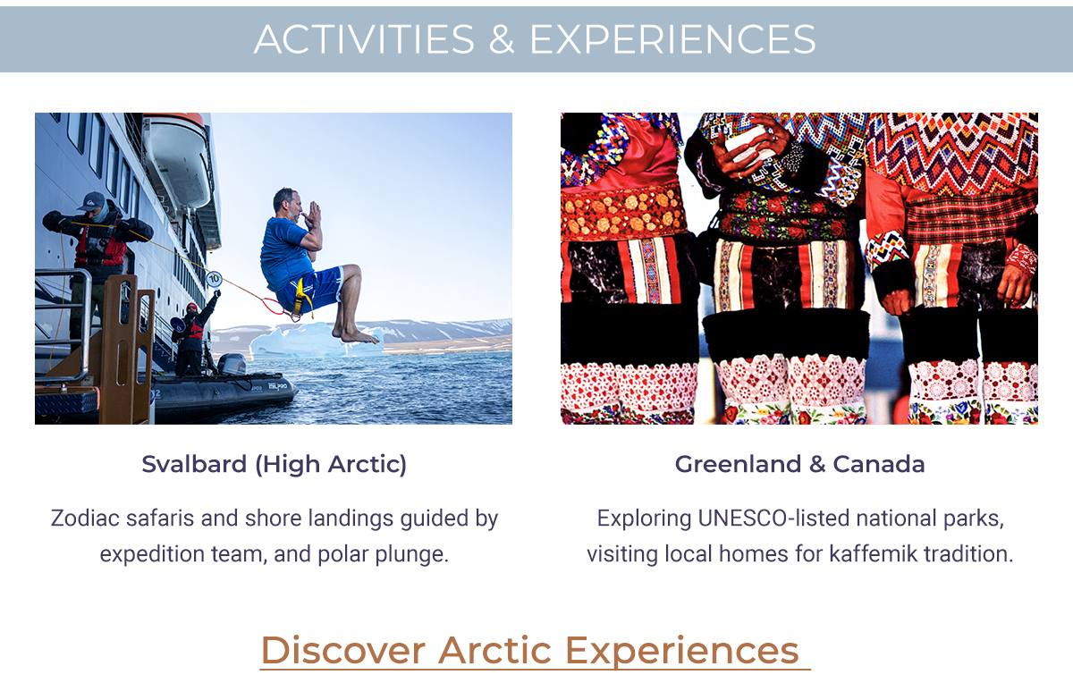 DISCOVER ARCTIC EXPERIENCES