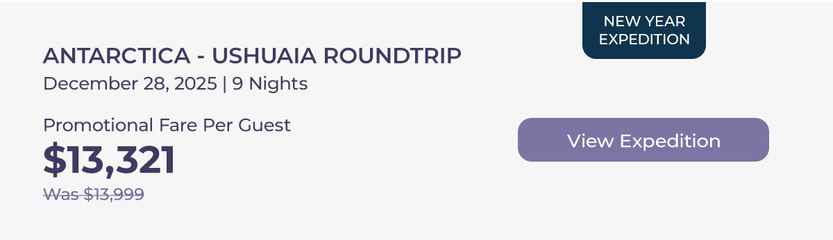 ANTARCTIC DISCOVERY December 28, 2025 | 9 Nights