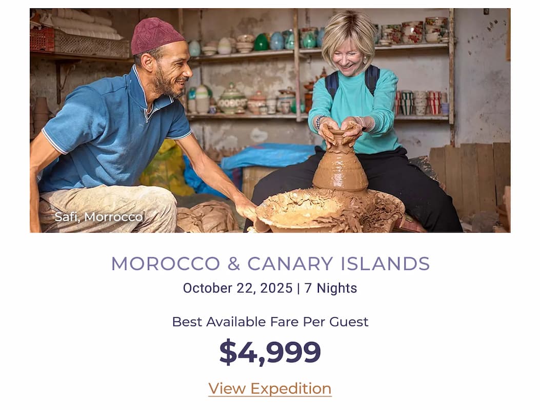 MOROCCO & CANARY ISLANDS October 22, 2025 | 7 Nights