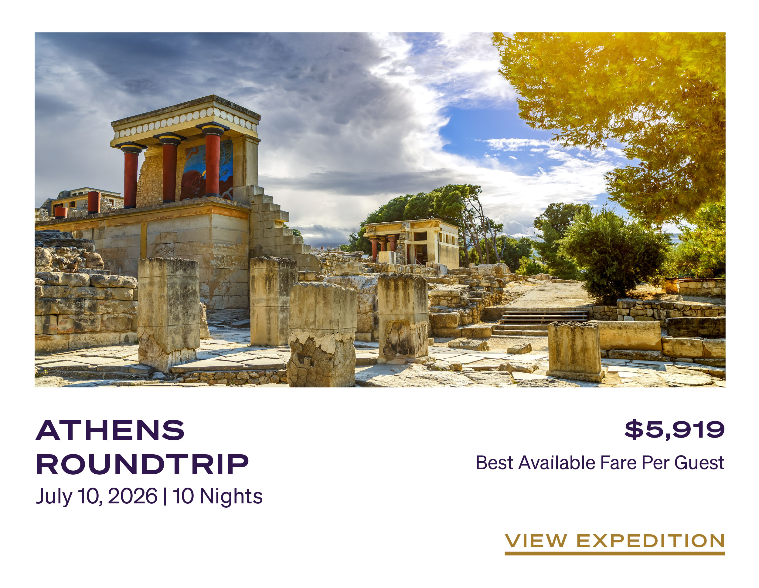 ATHENS ROUNDTRIP July 10, 2026 | 10 Nights