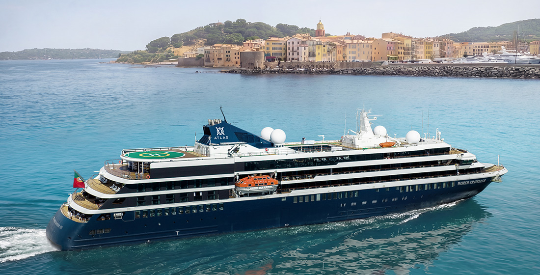 Atlas yacht sailing near Saint-Tropez, France