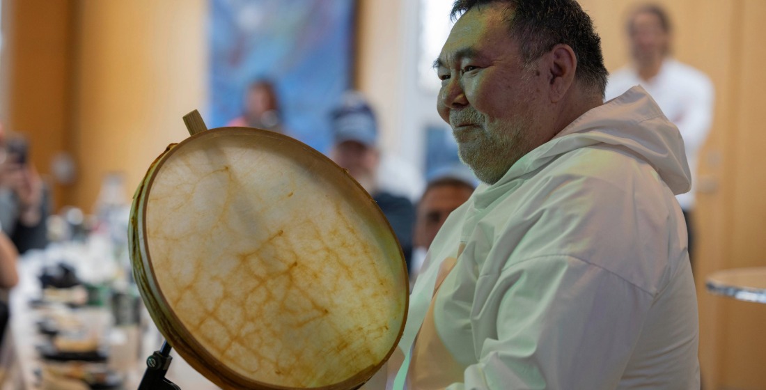 Inuit drum dance in Greenland