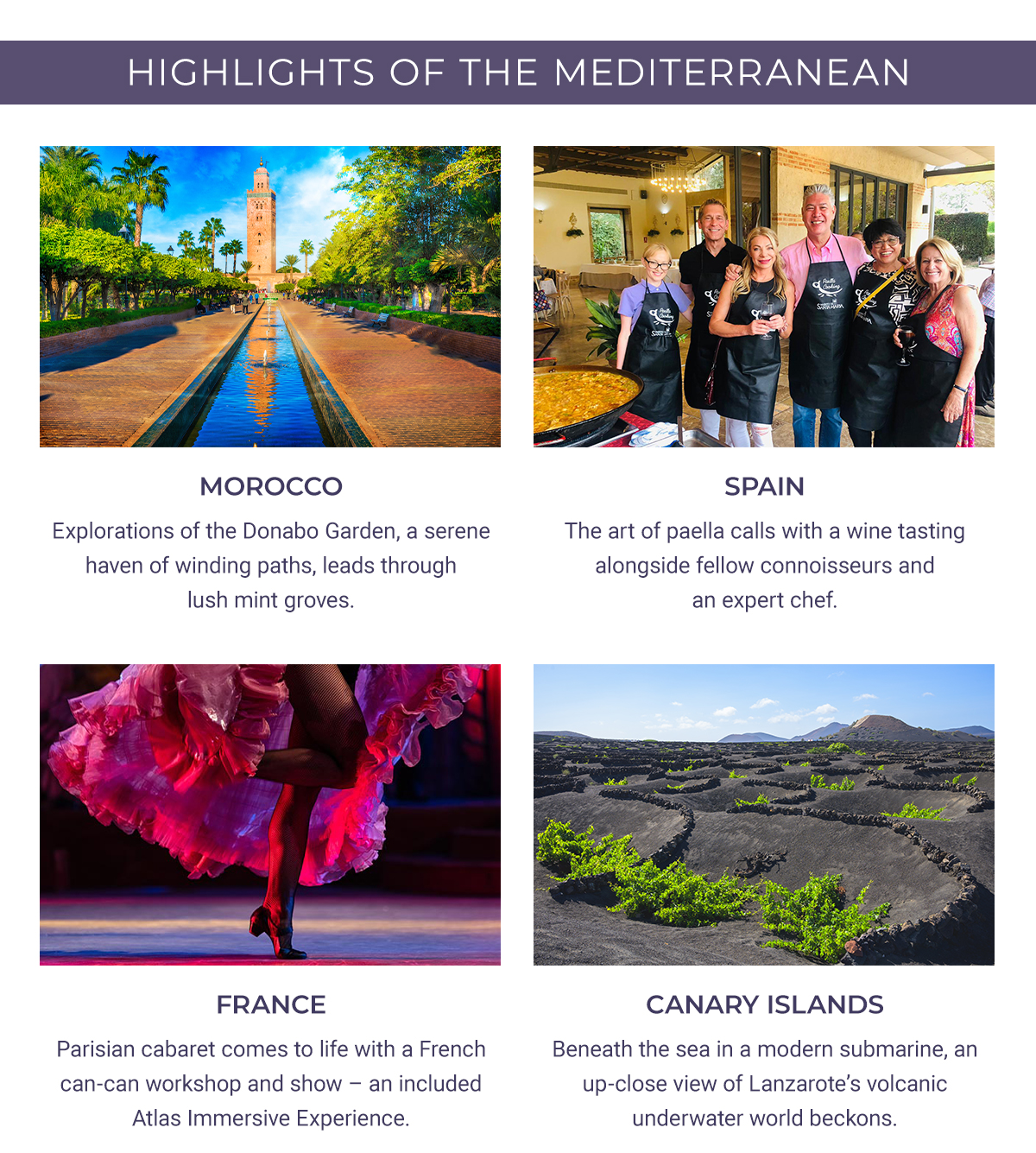 HIGHLIGHTS OF THE MEDITERRANEAN