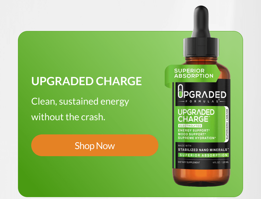 Upgraded Charge Clean, sustained energy without the crash. Shop Now
