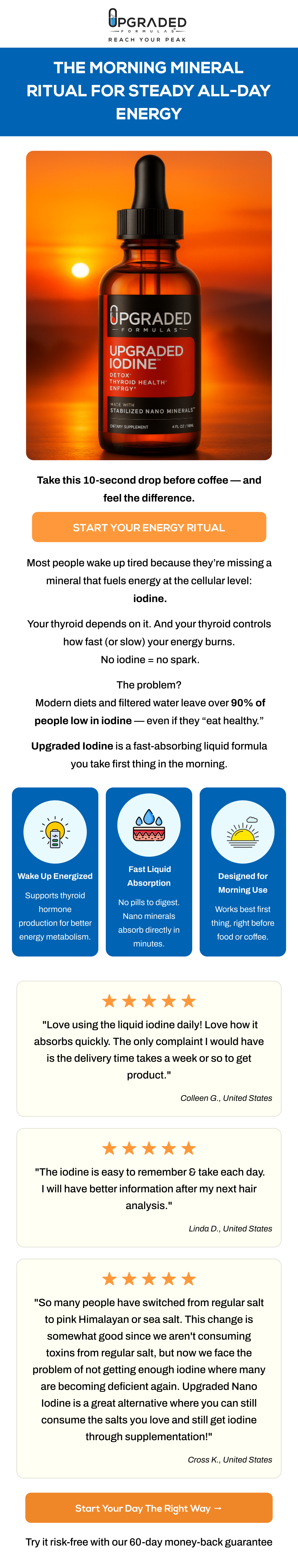 The Morning Mineral Ritual for Steady All-Day Energy