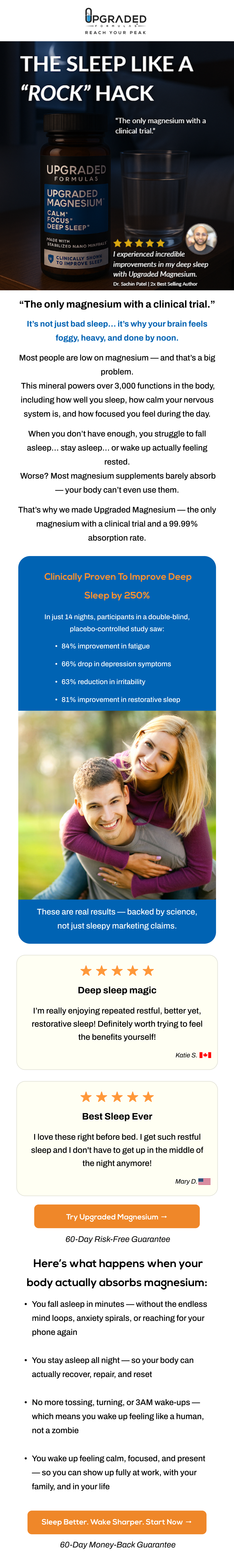 The Sleep Like A Rock Hack