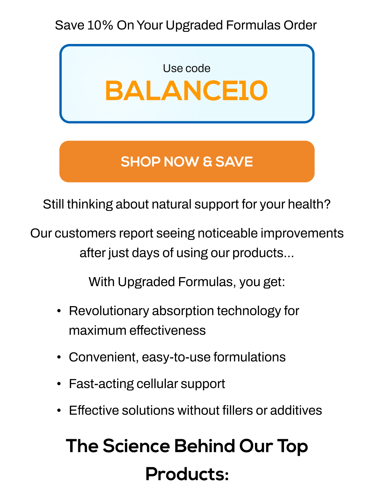 Superior Absorption, Powerful Transformation…