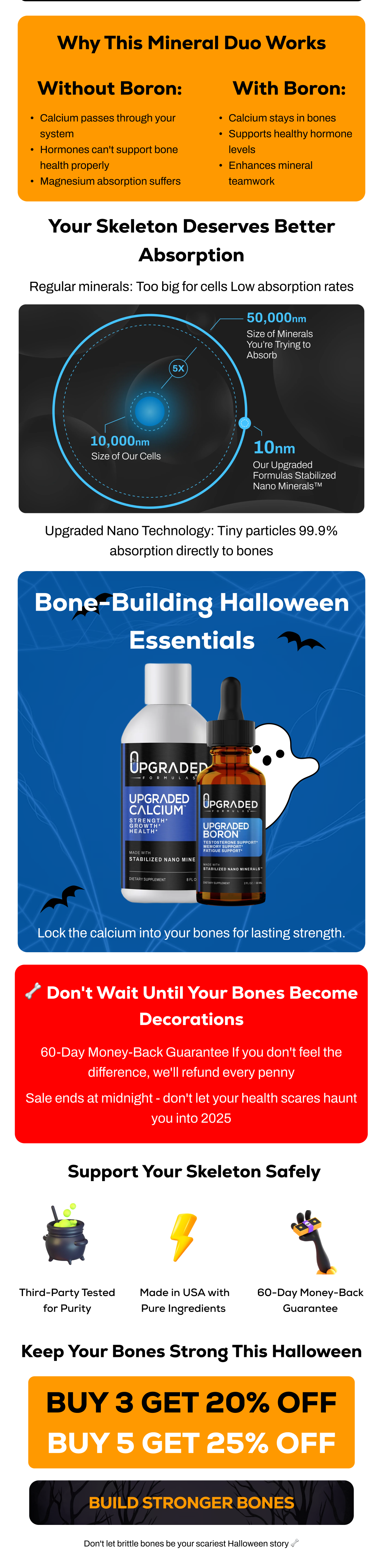 [Headline] Your Skeleton Deserves Better Absorption