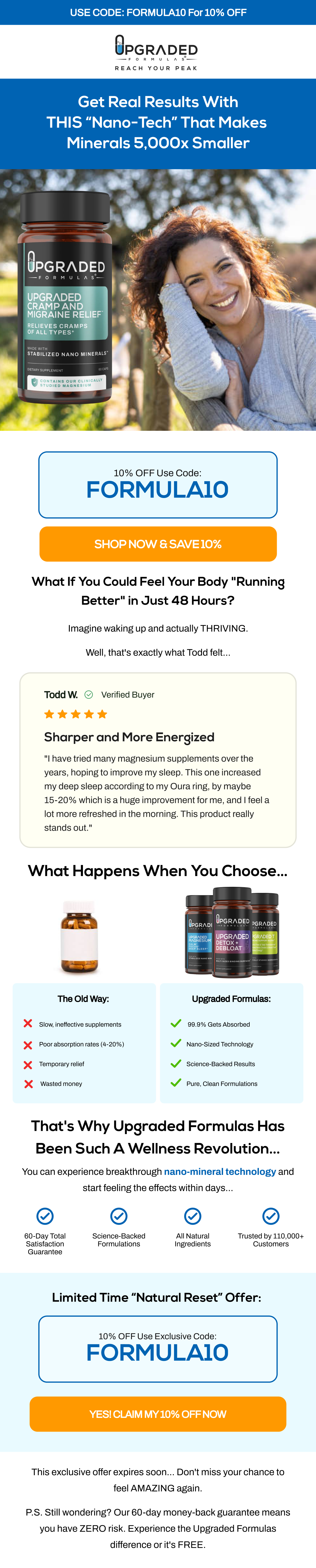 Sharper and More Energized